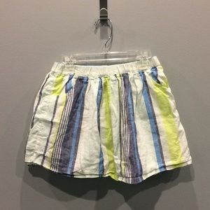 Gymboree‎ Cotton Linen Striped Skirt